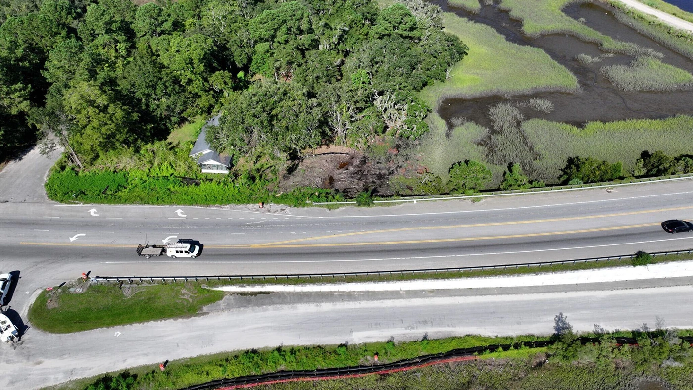 On ramp to a highway